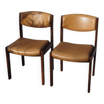 Scandinavian chair pair - Roche Bobois