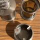 Vintage 60s/70s smoker's table lighter set