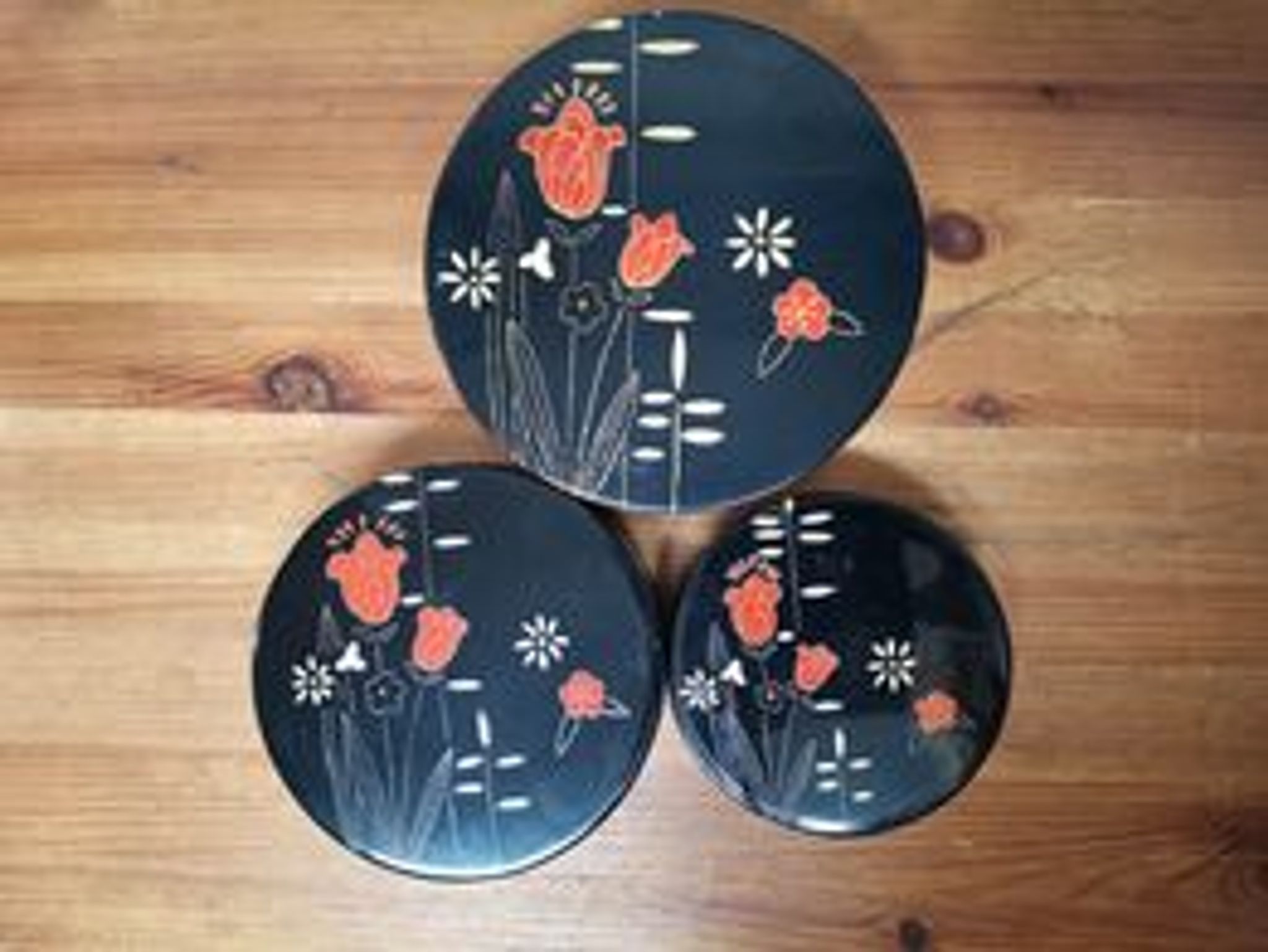 Boites gigognes noires