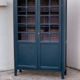 Parisian glass wardrobe vintage 1950