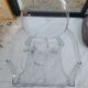 Lot de 6 fauteuils Starck Louis Ghost by Kartell