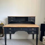 Louis-Philippe oak desk