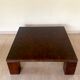 Wooden coffee table by Rolf Middelboe & Gorm Lindum for Tranekaer, Denmark, 1970
