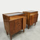 Rare Italian vintage design nightstands
