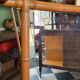 Mirror 63*91 cm bamboo style wood