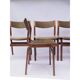 Ensemble de 6 chaises danoises Palissandre de Rio