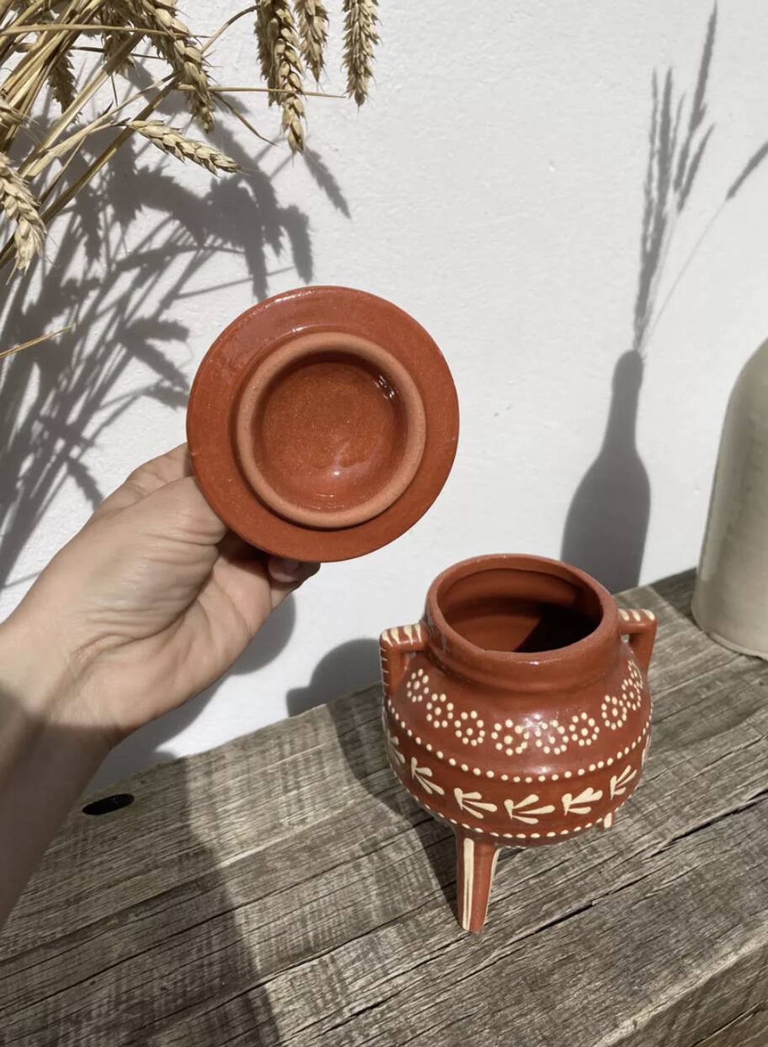 Poterie terre cuite / pot artisanal