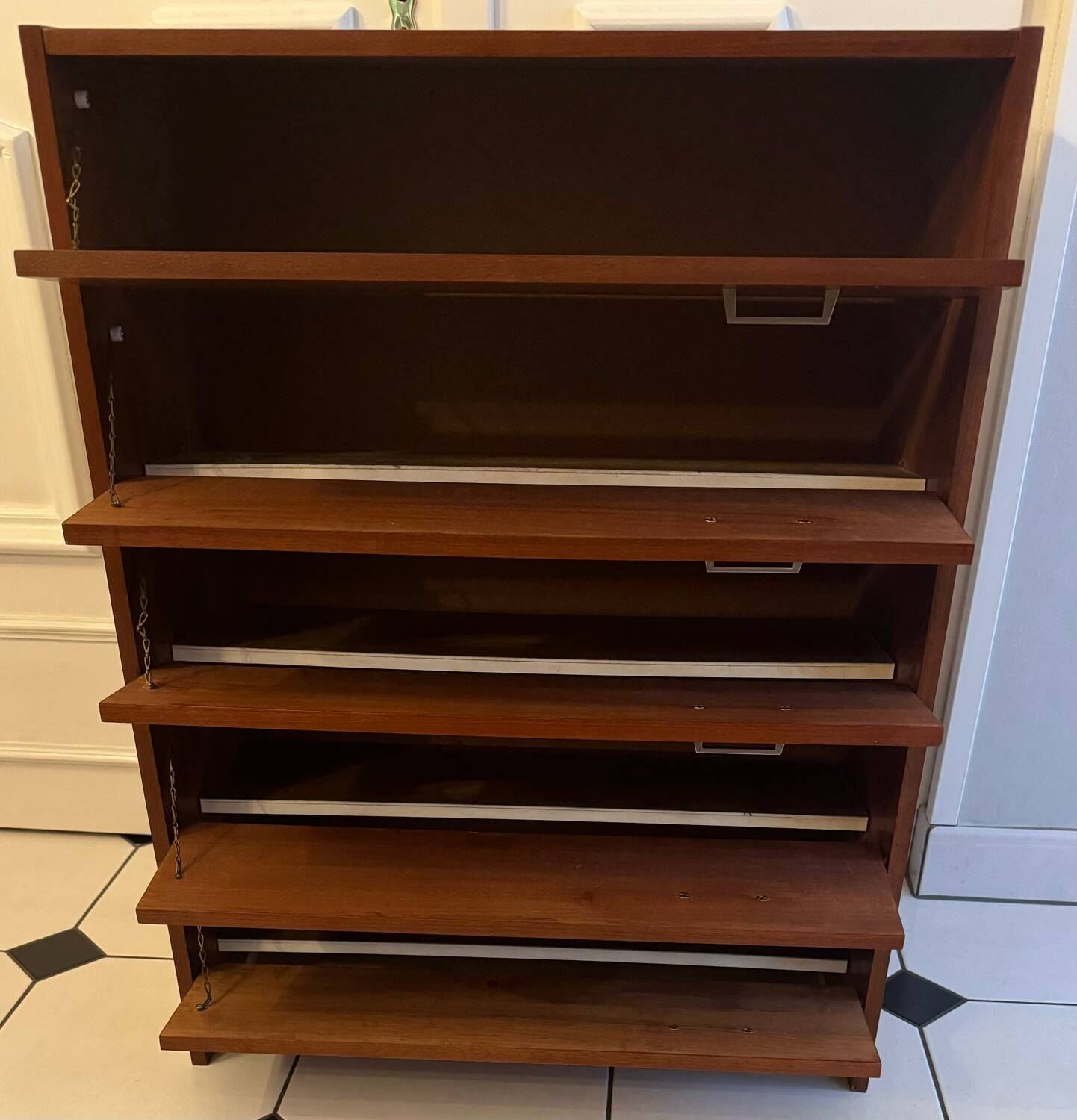 Vintage 60s shoe cabinet