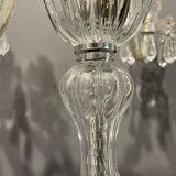Murano crystal glass floor lamp