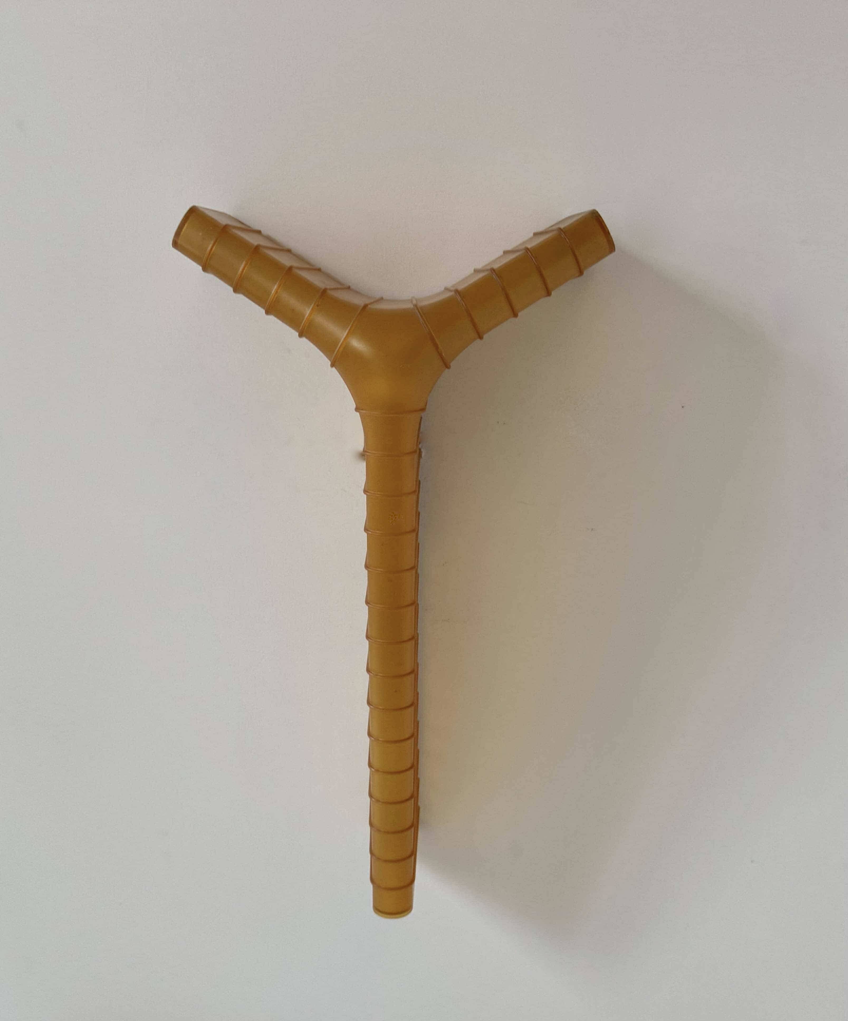 Vintage perspex wall light, Italy 1980