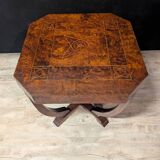 Art deco mahogany center table