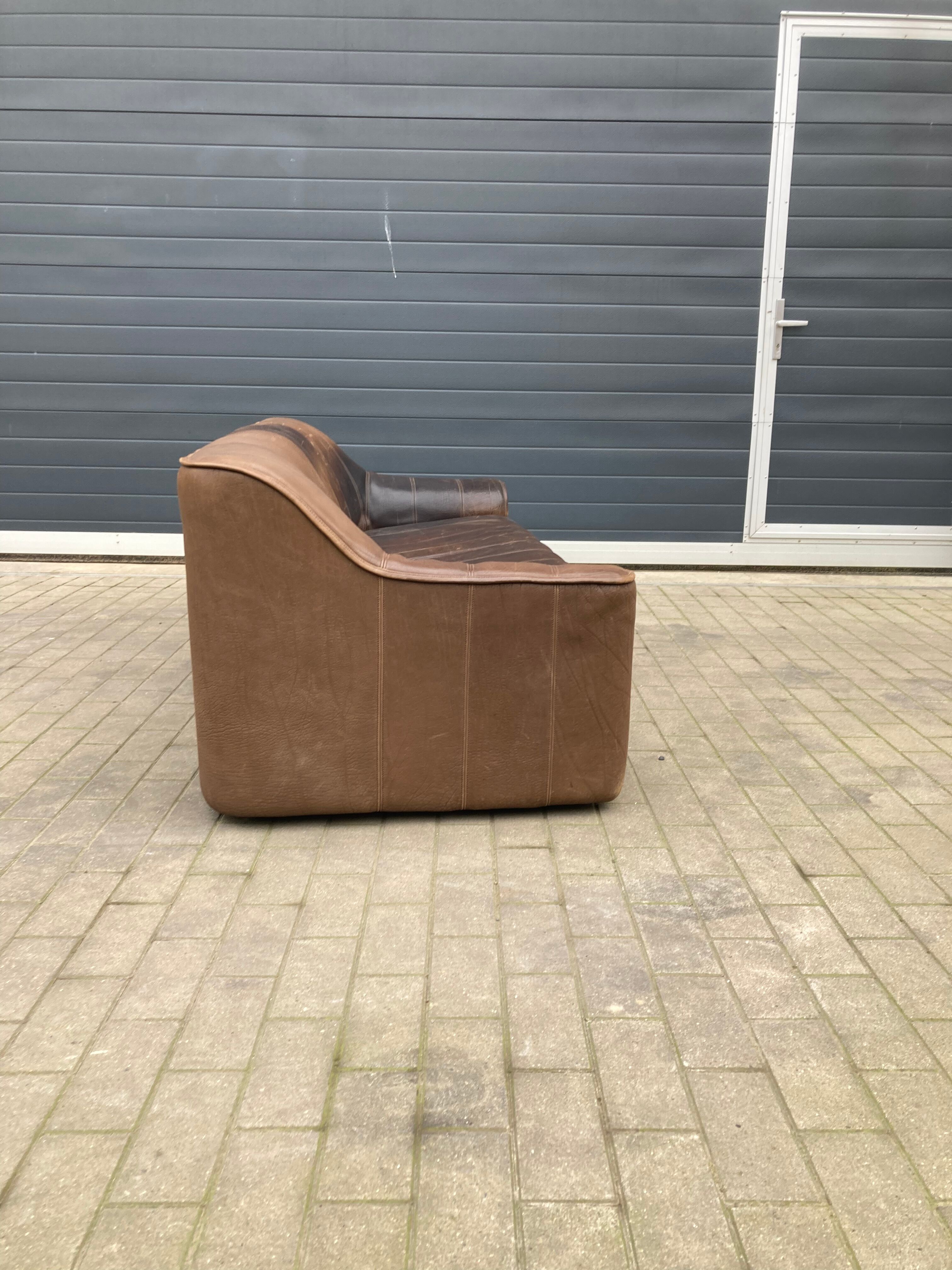 De Sede Ds44 3-seater Buffalo leather NECK 5mm