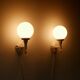 Pair of Art Deco porcelain wall lamps