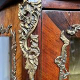 Old showcase of Martin varnish Louis XV style.