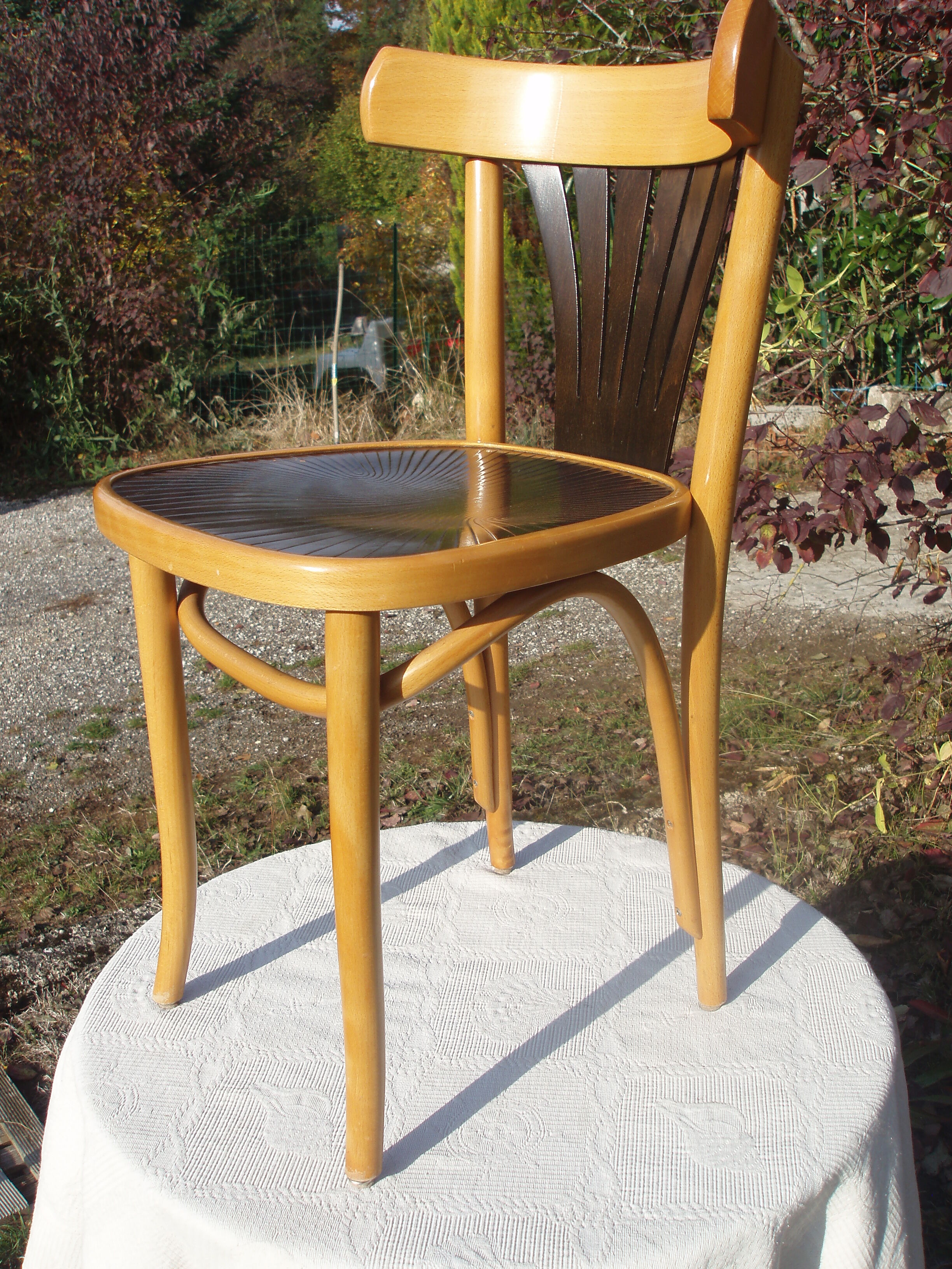 Set of 4 chairs wooden coffee multicore gold and black