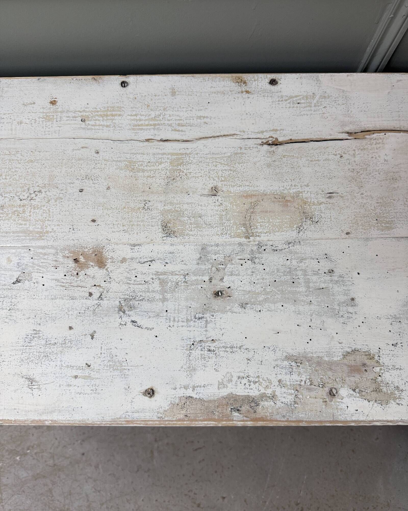 Patinated (renovated) pantry.