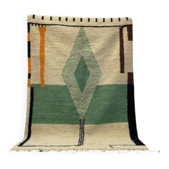 Tapis beni ouarin fait main traditionnelle taille 150 x 250 cm