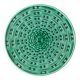 19th century trivet in Sarreguemines slip