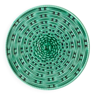 19th century trivet in Sarreguemines slip