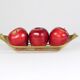 Grand panier à fruits en fil de laiton autrichien milieu du siècle, style Carl Aubock, 1950
