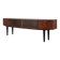 Walnut lowboard, Danish design, 1960s, production: Denmark
