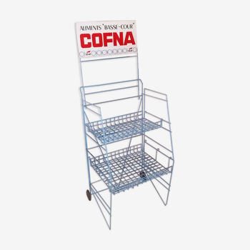 Advertising wire shelf