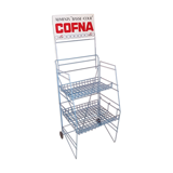 Advertising wire shelf