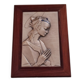 Plaque of a Virgin