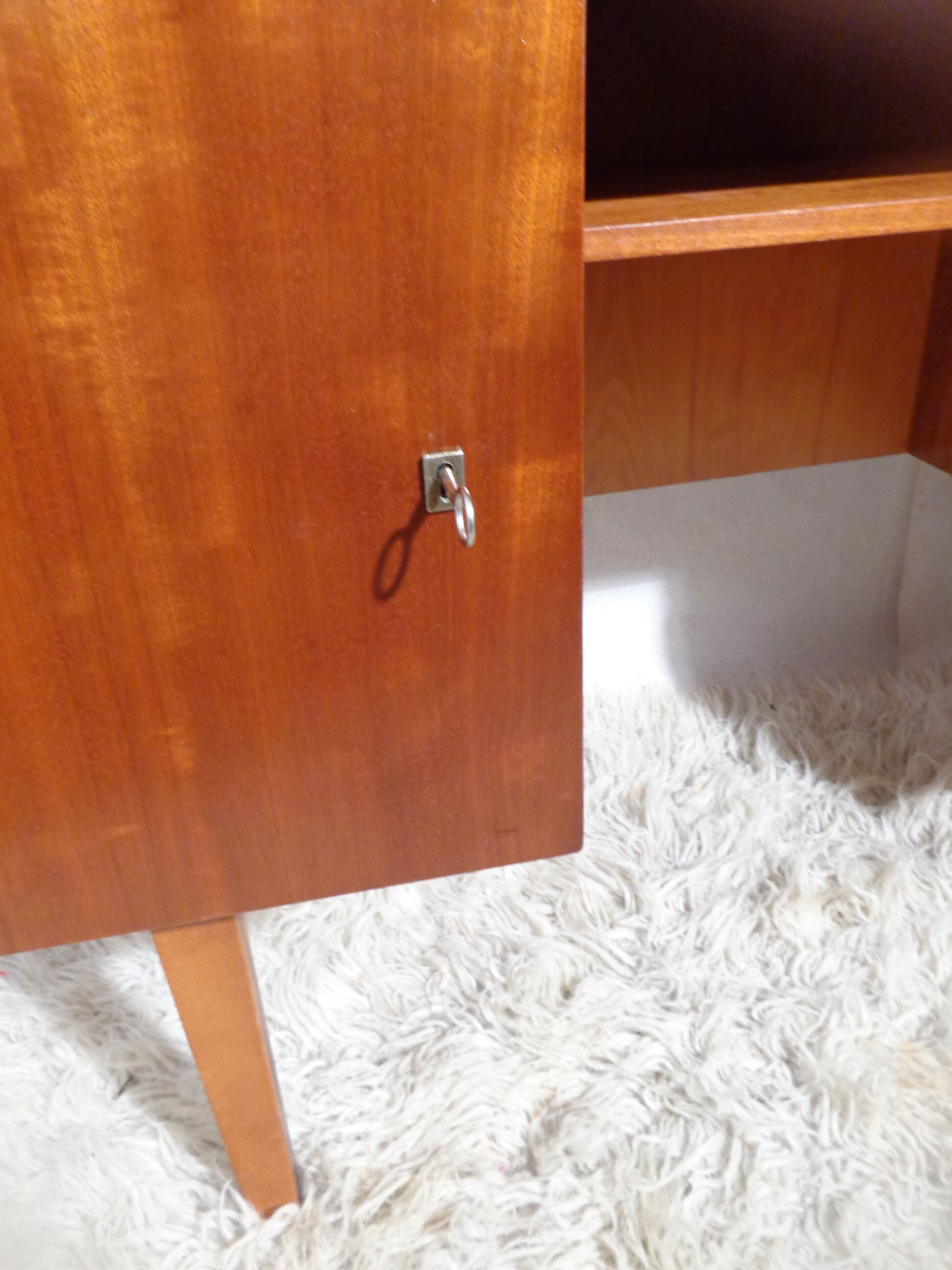 Vintage office of the 60s golden oak