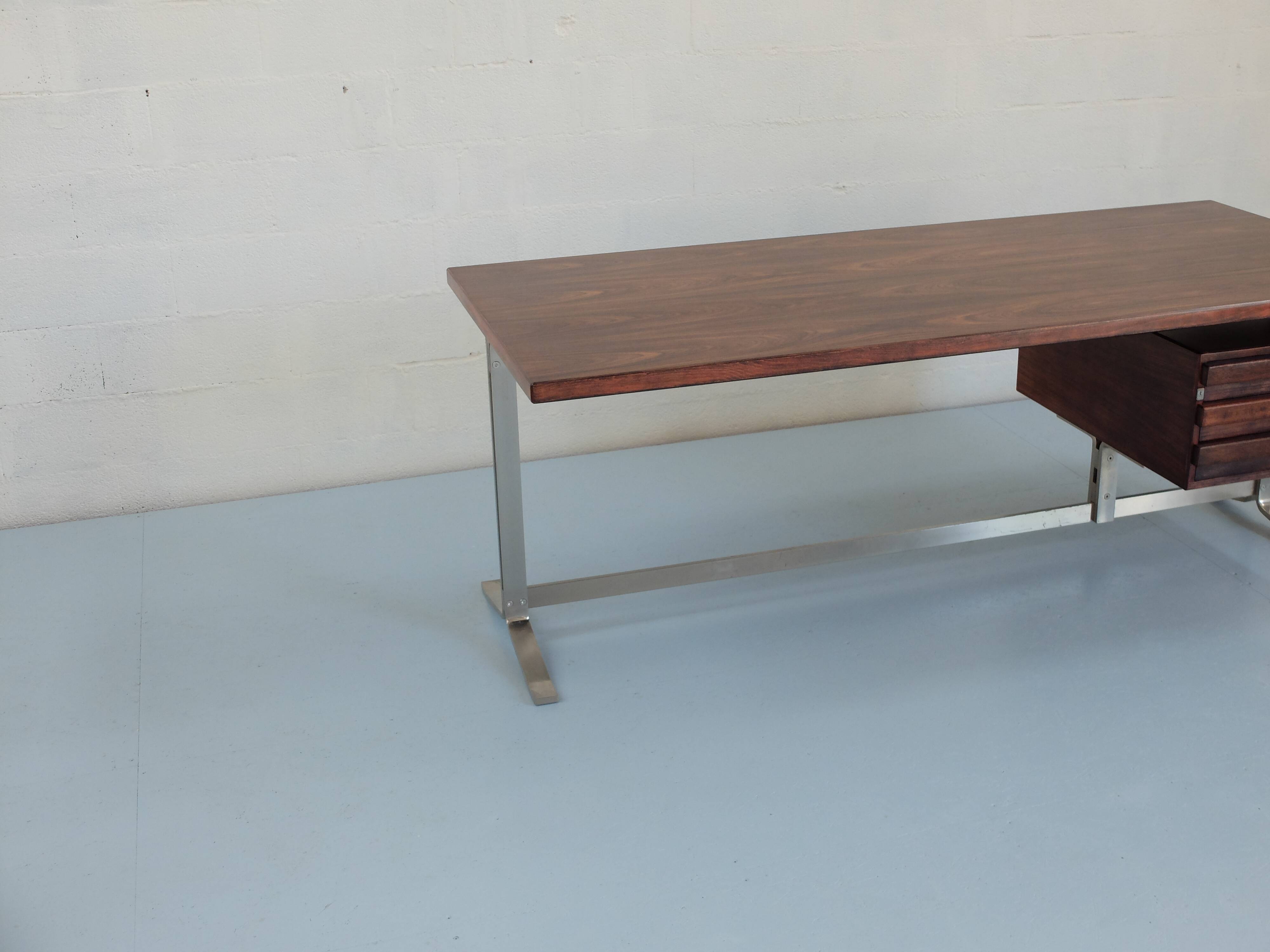 Removable drawer desk, Gianni Moscatelli for Formanova Italia, 1960