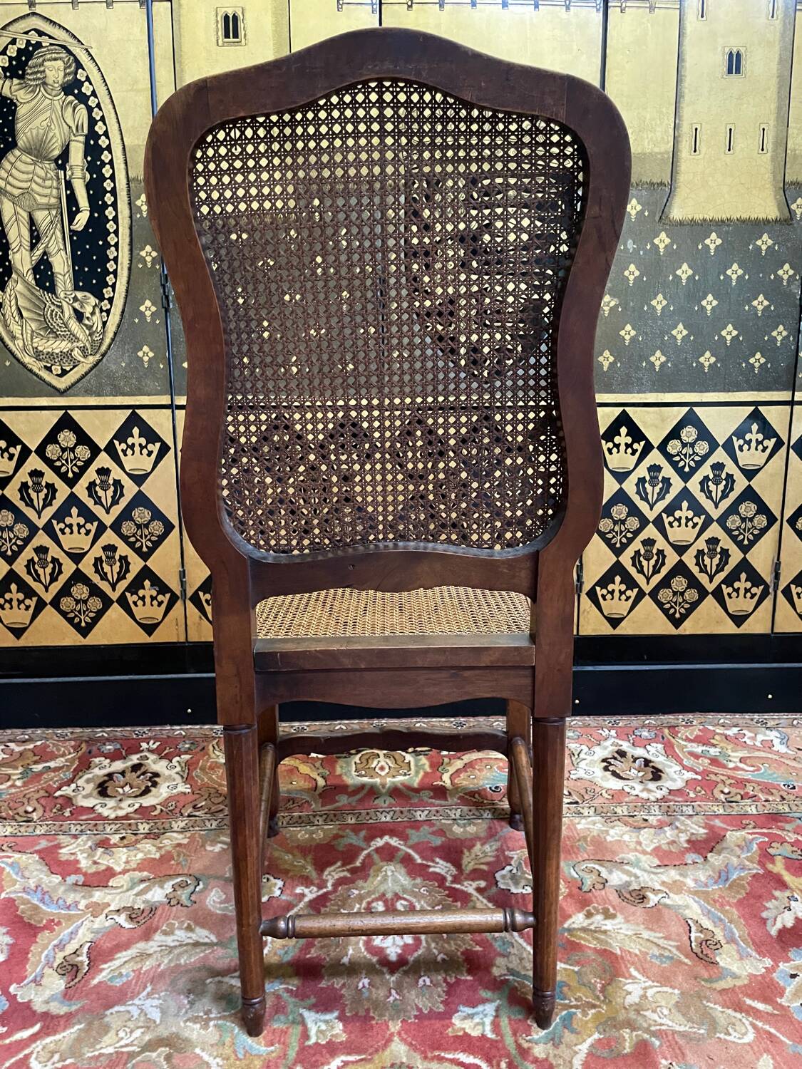 Suite of 6 Louis XVI style cane chairs