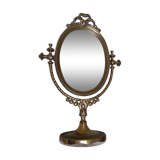 Brass mirror 29 x 41 cm
