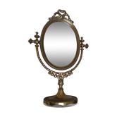 Miroir laiton 29 x 41 cm