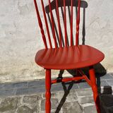 Brick red Baumann chair
