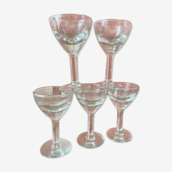 Lot de 5 verres