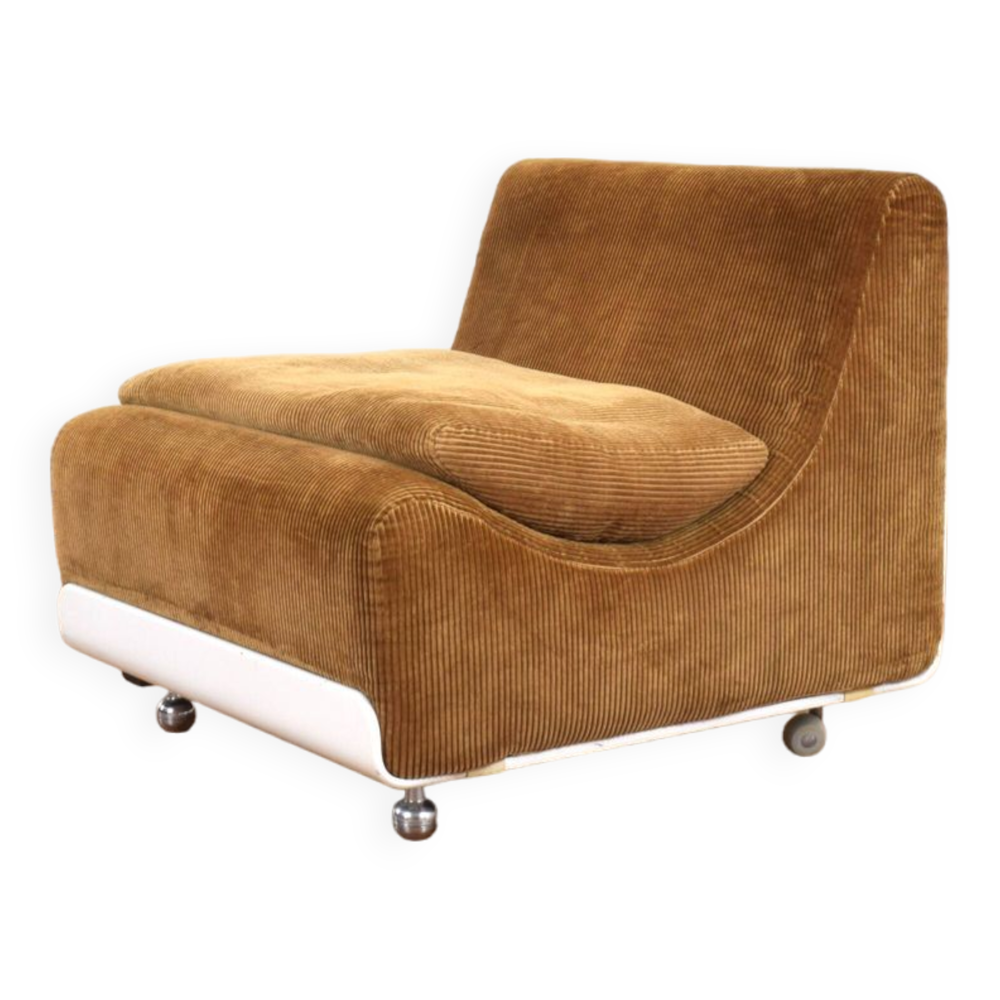 Fauteuil lounge space-age modèle orbis par luigi colani pour cor, années 1970.