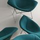 Diamond lounge armchairs by Harry Bertoia for Knoll