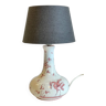 Lampe céramique faïencerie Matet vintage