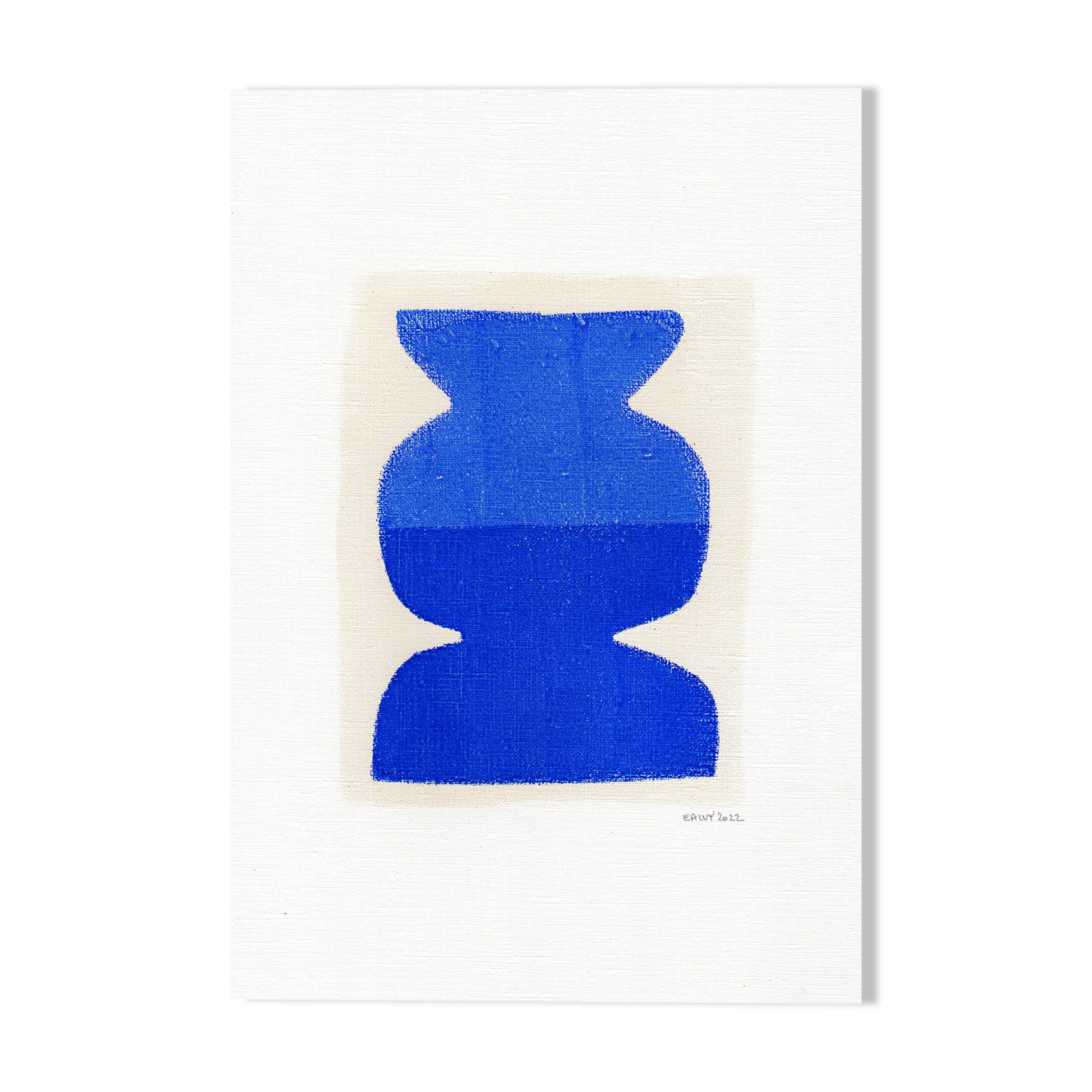 Painting on paper • M684 • signed eawy