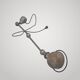 Ancienne lampe jielde 2 bras fonctionne