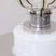 Murano glass lamp, tulip-shaped