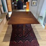 Vintage drop-leaf mahogany table; ideal for decorators.