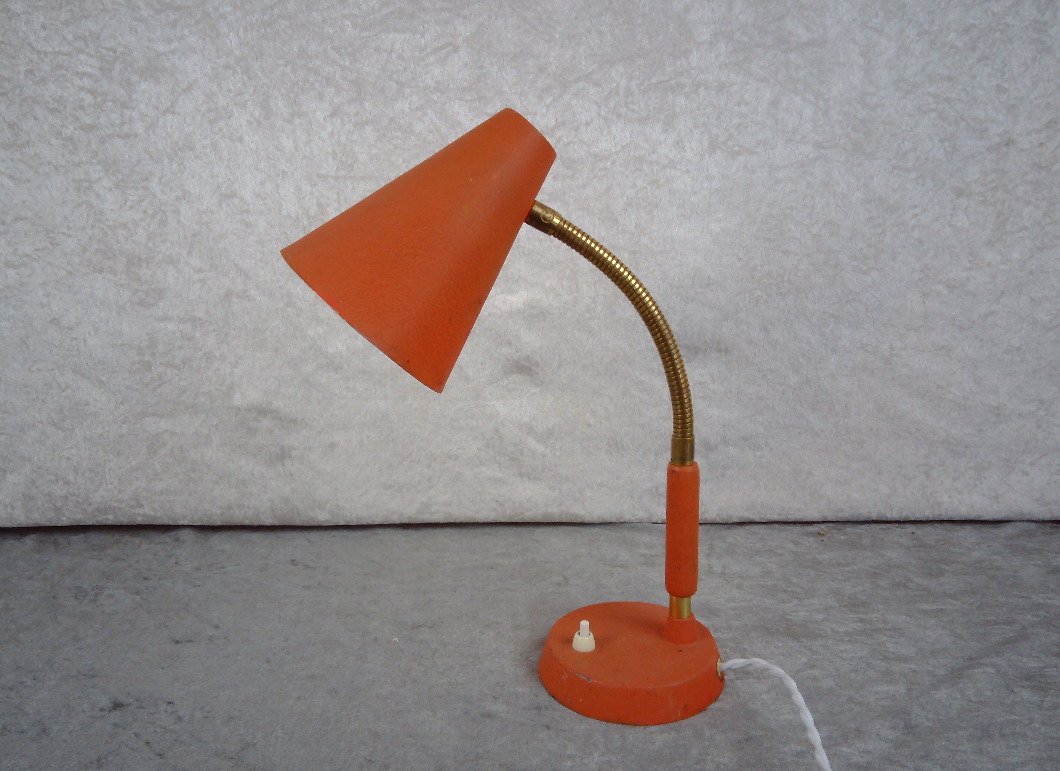 Mid-century industrial desklamp, 1950's.