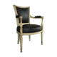Restored black armchair