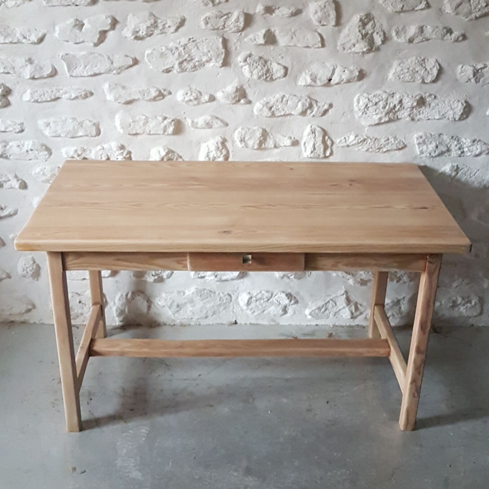 Restored farm table
