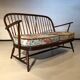 ERCOL England 2-seater bench circa 1960