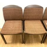 Set of 4 Retro Hikor Chairs, 1980s, Czechoslovakia