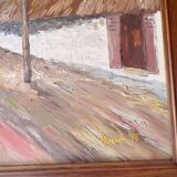 Landscape Breton oil on canvas