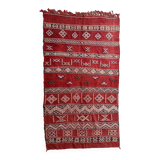 Moroccan kilim zayan rug