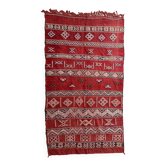 Tapis marocain kilim zayan